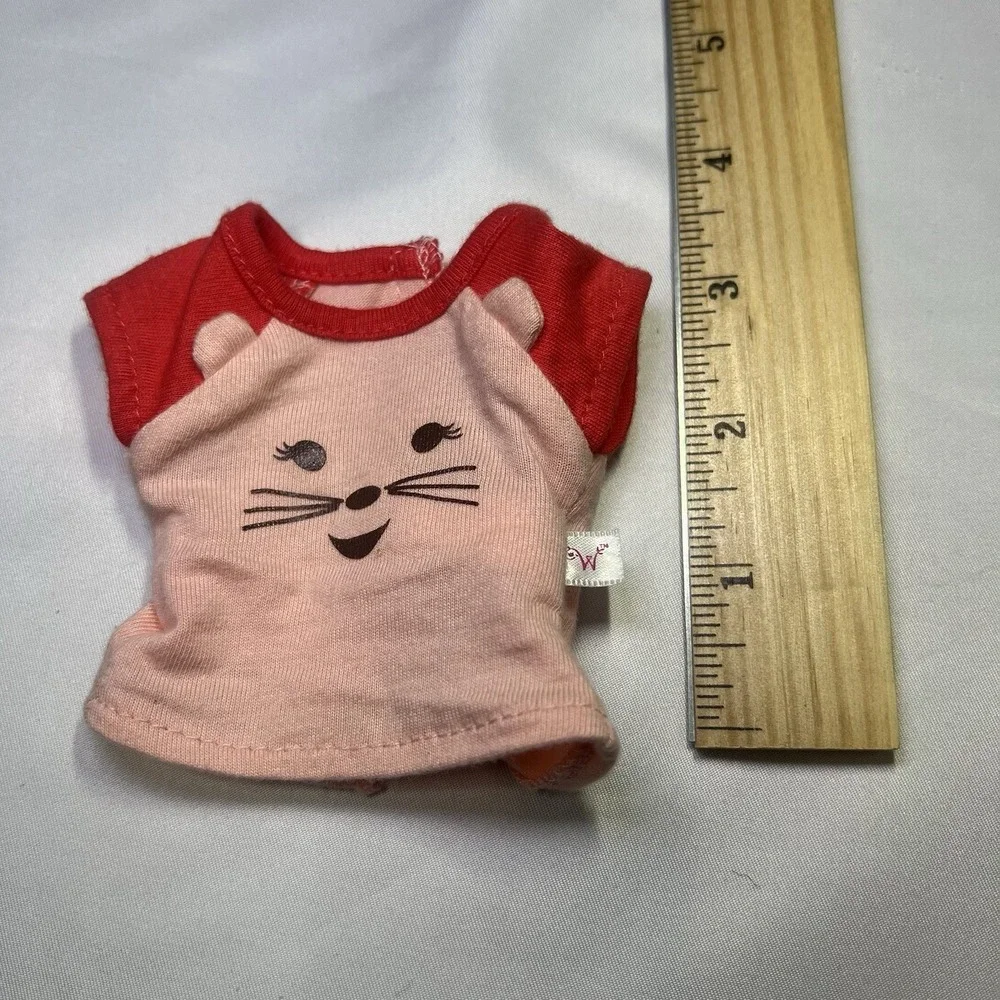 American Girl Doll Wellie Wishers Willa Doll Replacement Cat‎ Shirt